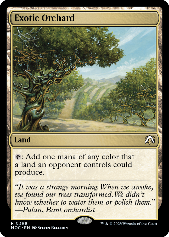 Exotic Orchard [March of the Machine Commander] | Play N Trade Winnipeg