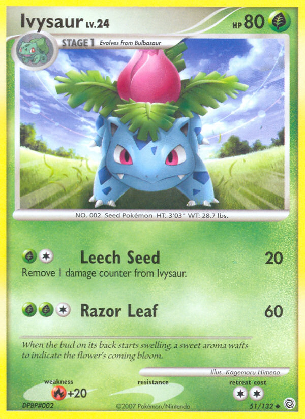 Ivysaur (51/132) [Diamond & Pearl: Secret Wonders] | Play N Trade Winnipeg