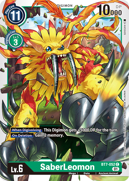 SaberLeomon [BT7-052] [Next Adventure] | Play N Trade Winnipeg