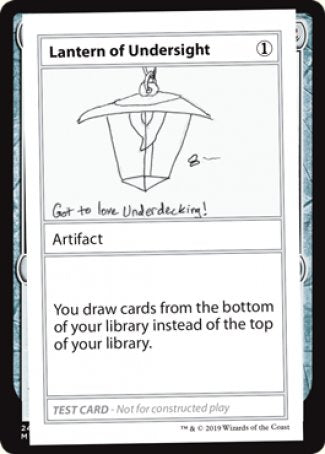 Lantern of Undersight (2021 Edition) [Mystery Booster Playtest Cards] | Play N Trade Winnipeg
