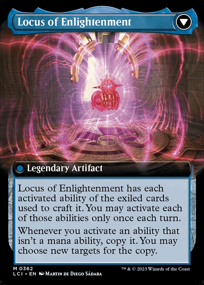 The Enigma Jewel // Locus of Enlightenment (Extended Art) [The Lost Caverns of Ixalan] | Play N Trade Winnipeg