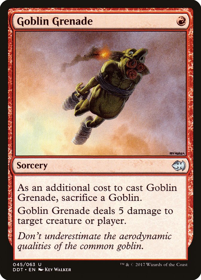 Goblin Grenade [Duel Decks: Merfolk vs. Goblins] | Play N Trade Winnipeg