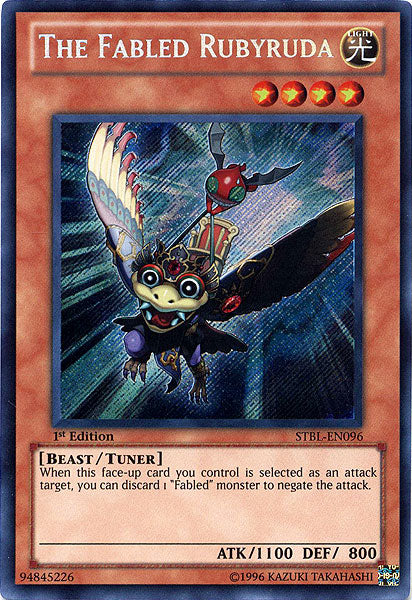 The Fabled Rubyruda [STBL-EN096] Secret Rare | Play N Trade Winnipeg