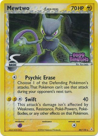 Mewtwo (24/110) (Delta Species) (Stamped) [EX: Holon Phantoms] | Play N Trade Winnipeg