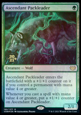 Ascendant Packleader [Innistrad: Crimson Vow Prerelease Promos] | Play N Trade Winnipeg