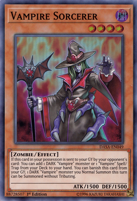 Vampire Sorcerer [DASA-EN049] Super Rare | Play N Trade Winnipeg