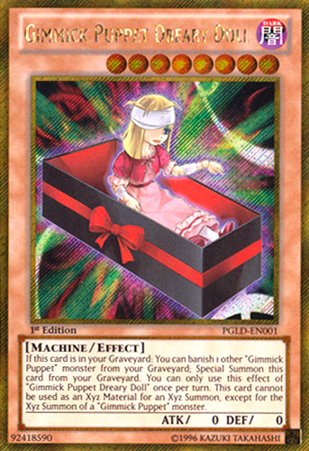 Gimmick Puppet Dreary Doll [PGLD-EN001] Gold Secret Rare | Play N Trade Winnipeg