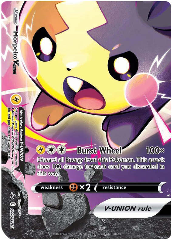 Morpeko V-Union (SWSH289) [Sword & Shield: Black Star Promos] | Play N Trade Winnipeg