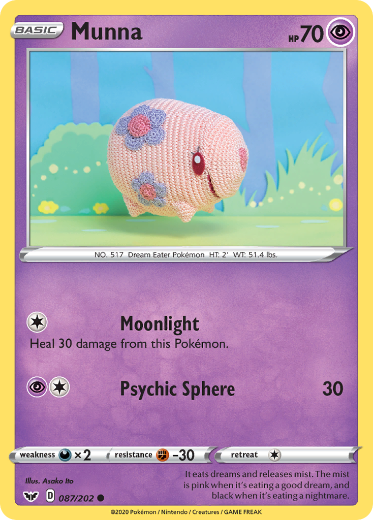 Munna (087/202) [Sword & Shield: Base Set] | Play N Trade Winnipeg