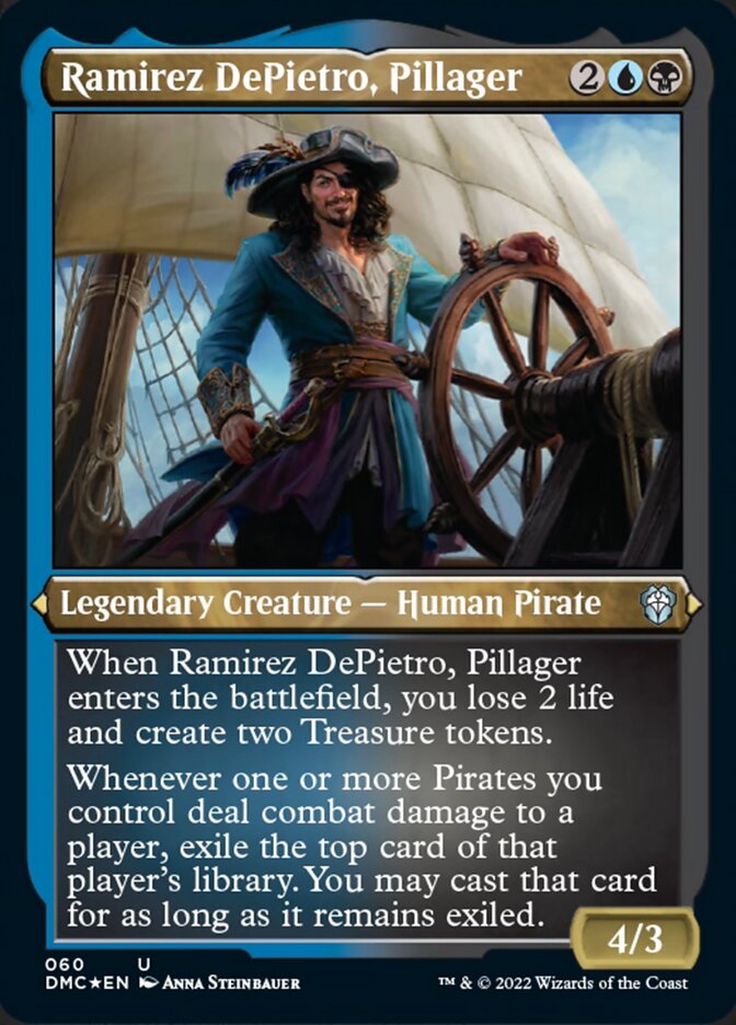 Ramirez DePietro, Pillager (Foil Etched) [Dominaria United Commander] | Play N Trade Winnipeg