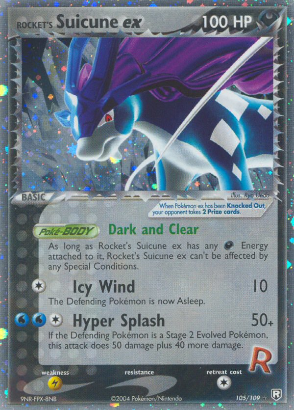 Rocket's Suicune ex (105/109) [EX: Team Rocket Returns] | Play N Trade Winnipeg