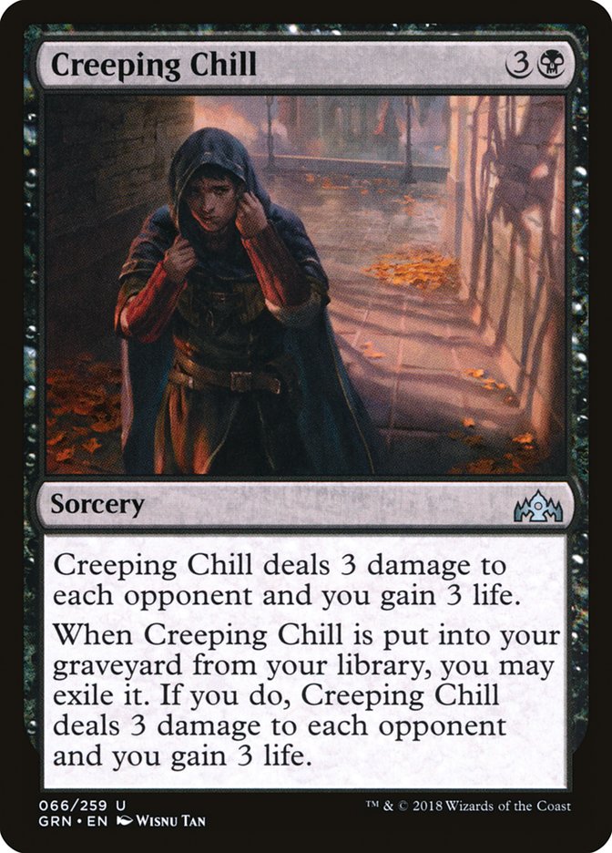 Creeping Chill [Guilds of Ravnica] | Play N Trade Winnipeg