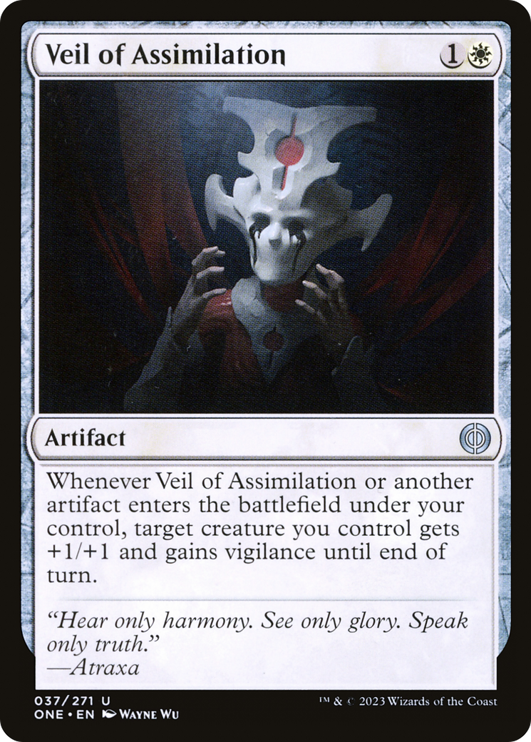 Veil of Assimilation [Phyrexia: All Will Be One] | Play N Trade Winnipeg