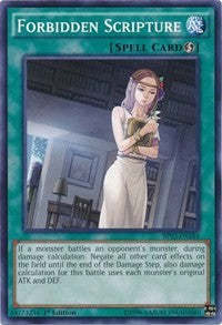 Forbidden Scripture [BP03-EN184] Common | Play N Trade Winnipeg