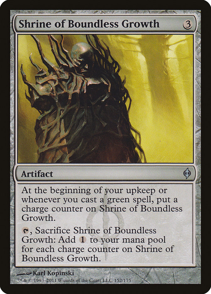 Shrine of Boundless Growth [New Phyrexia] | Play N Trade Winnipeg