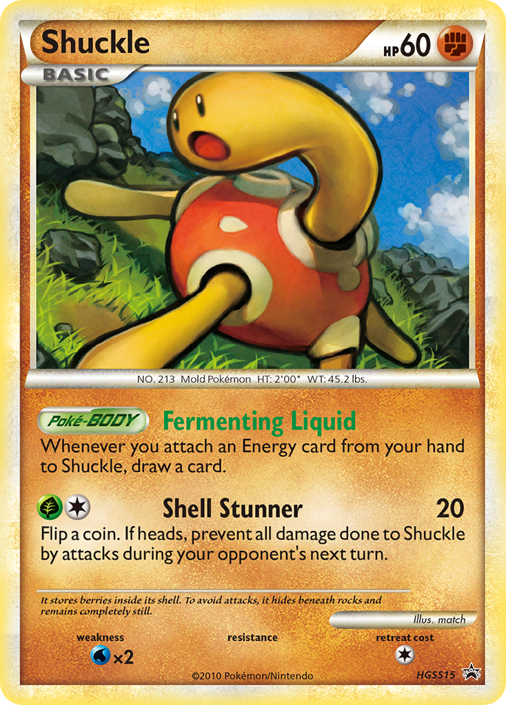 Shuckle (HGSS15) [HeartGold & SoulSilver: Black Star Promos] | Play N Trade Winnipeg