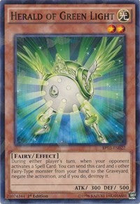 Herald of Green Light (Shatterfoil) [BP03-EN022] Common | Play N Trade Winnipeg