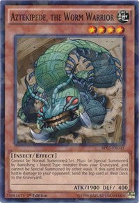 Aztekipede, the Worm Warrior (Shatterfoil) [BP03-EN041] Rare | Play N Trade Winnipeg