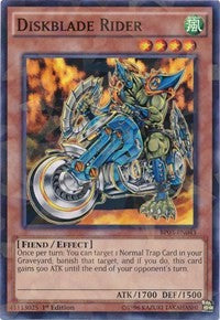 Diskblade Rider (Shatterfoil) [BP03-EN043] Rare | Play N Trade Winnipeg