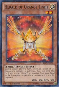 Herald of Orange Light (Shatterfoil) [BP03-EN050] Shatterfoil Rare | Play N Trade Winnipeg
