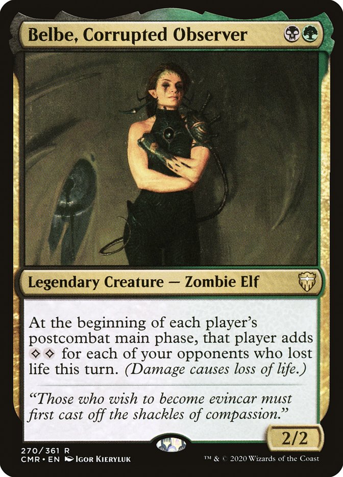 Belbe, Corrupted Observer [Commander Legends] | Play N Trade Winnipeg