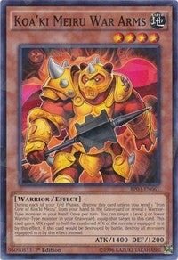 Koa'ki Meiru War Arms (Shatterfoil) [BP03-EN061] Common | Play N Trade Winnipeg