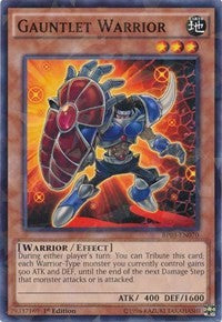 Gauntlet Warrior (Shatterfoil) [BP03-EN070] Common | Play N Trade Winnipeg