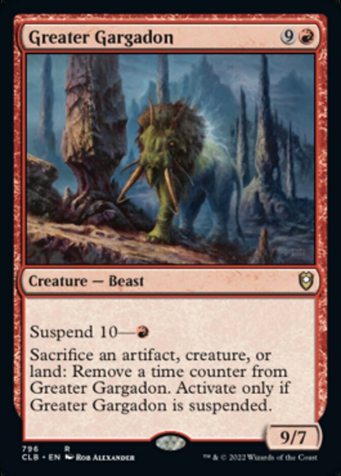 Greater Gargadon [Commander Legends: Battle for Baldur's Gate] | Play N Trade Winnipeg