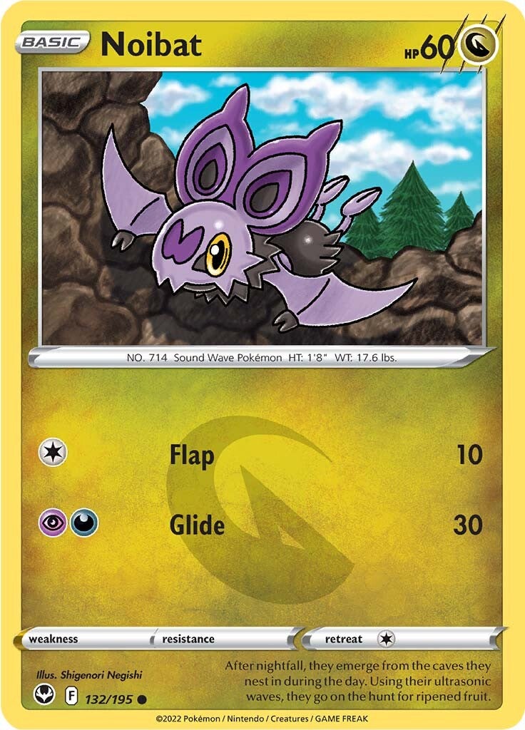 Noibat (132/195) [Sword & Shield: Silver Tempest] | Play N Trade Winnipeg