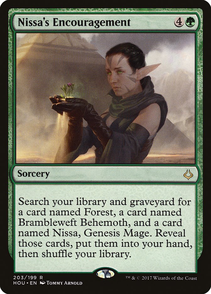 Nissa's Encouragement [Hour of Devastation] | Play N Trade Winnipeg