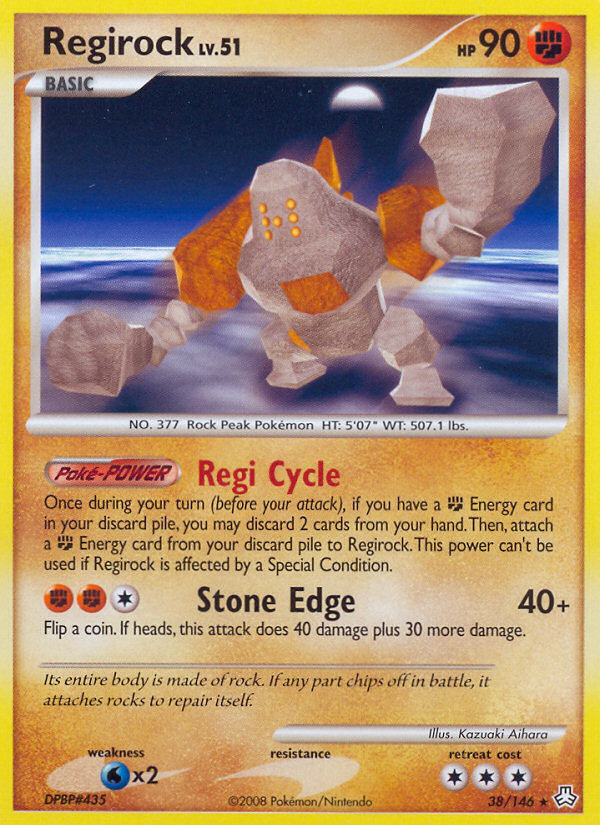 Regirock (38/146) [Diamond & Pearl: Legends Awakened] | Play N Trade Winnipeg