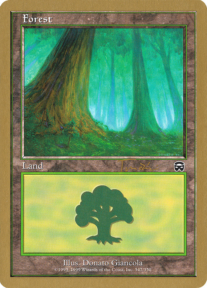 Forest (jt347a) (Jan Tomcani) [World Championship Decks 2001] | Play N Trade Winnipeg