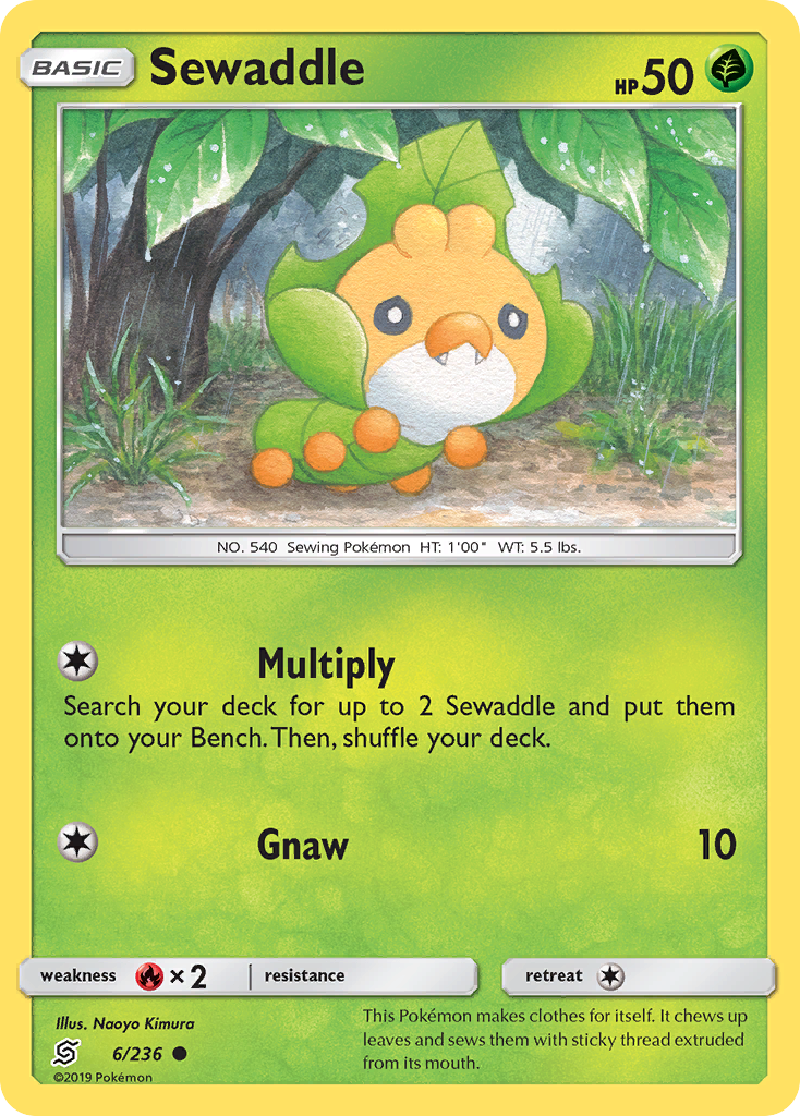 Sewaddle (6/236) [Sun & Moon: Unified Minds] | Play N Trade Winnipeg