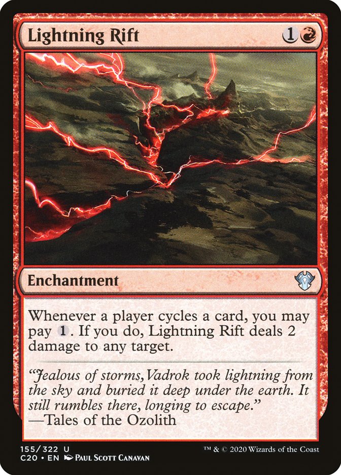 Lightning Rift [Commander 2020] | Play N Trade Winnipeg