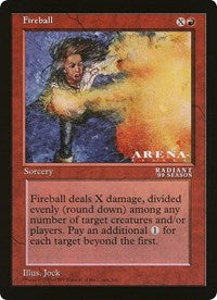 Fireball (Oversized) [Oversize Cards] | Play N Trade Winnipeg