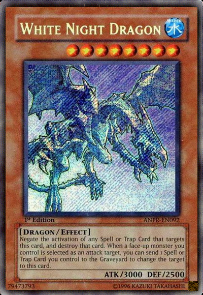 White Night Dragon [ANPR-EN092] Secret Rare | Play N Trade Winnipeg