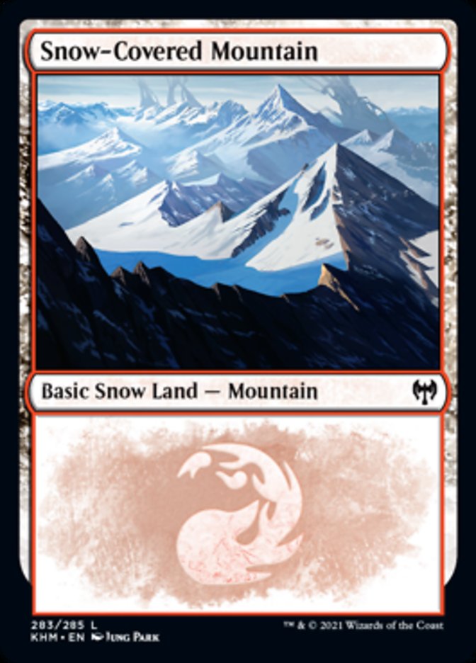 Snow-Covered Mountain (283) [Kaldheim] | Play N Trade Winnipeg