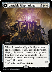 Unstable Glyphbridge // Sandswirl Wanderglyph (Extended Art) [The Lost Caverns of Ixalan] | Play N Trade Winnipeg