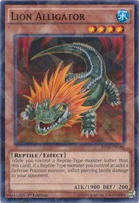 Lion Alligator (Shatterfoil) [BP03-EN089] Rare | Play N Trade Winnipeg