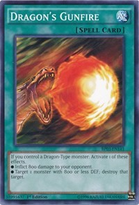 Dragon's Gunfire [BP03-EN141] Common | Play N Trade Winnipeg