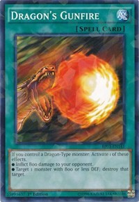 Dragon's Gunfire (Shatterfoil) [BP03-EN141] Common | Play N Trade Winnipeg