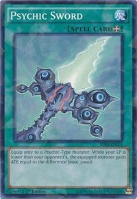 Psychic Sword (Shatterfoil) [BP03-EN163] Common | Play N Trade Winnipeg