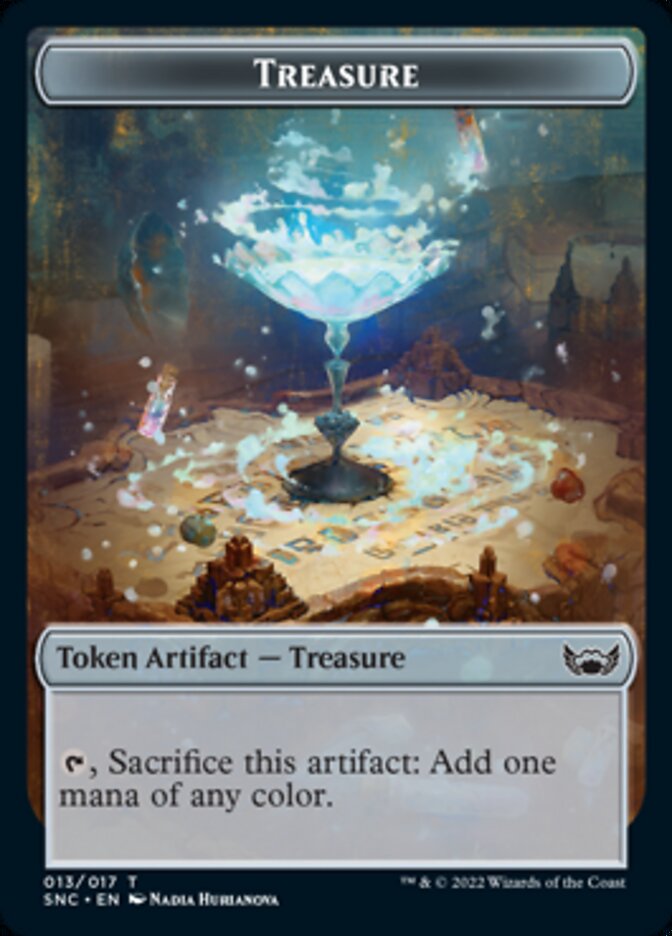Treasure Token (013) [Streets of New Capenna Tokens] | Play N Trade Winnipeg