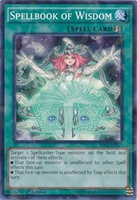 Spellbook of Wisdom (Shatterfoil) [BP03-EN177] Common | Play N Trade Winnipeg