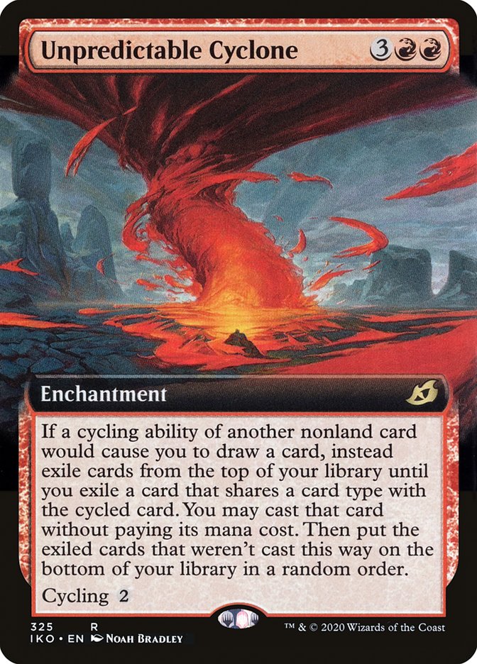 Unpredictable Cyclone (Extended Art) [Ikoria: Lair of Behemoths] | Play N Trade Winnipeg