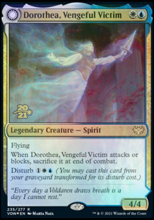 Dorothea, Vengeful Victim // Dorothea's Retribution [Innistrad: Crimson Vow Prerelease Promos] | Play N Trade Winnipeg