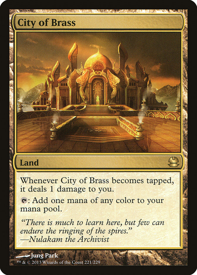 City of Brass [Modern Masters] | Play N Trade Winnipeg