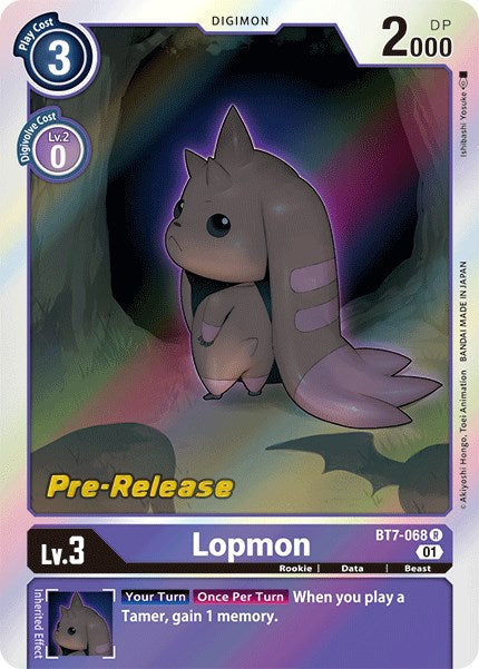 Lopmon [BT7-068] [Next Adventure Pre-Release Cards] | Play N Trade Winnipeg