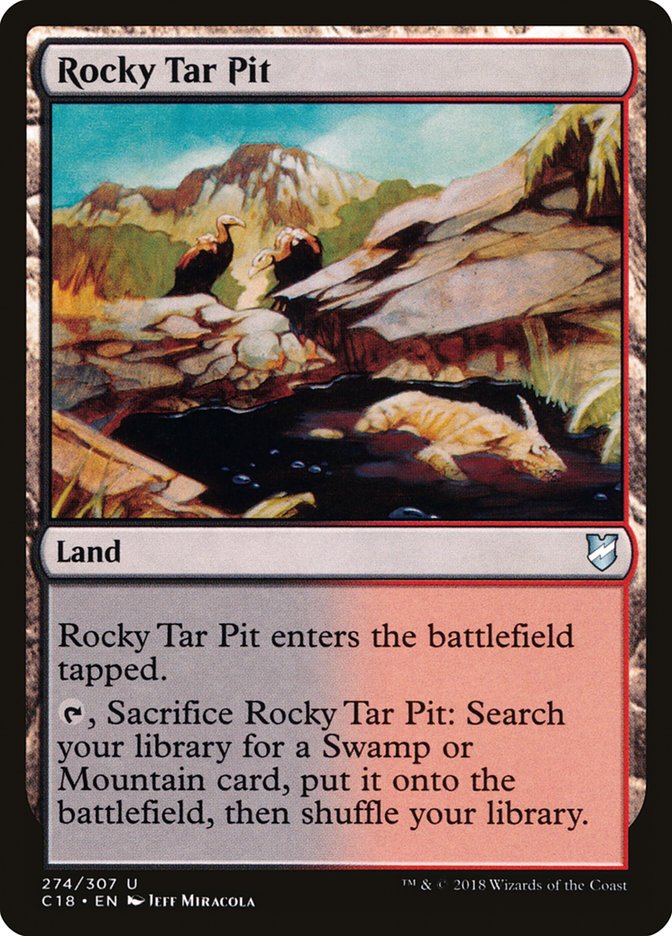 Rocky Tar Pit [Commander 2018] | Play N Trade Winnipeg