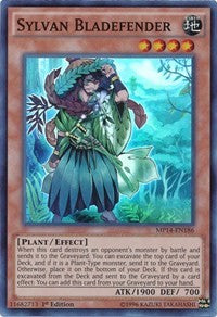 Sylvan Bladefender [MP14-EN186] Super Rare | Play N Trade Winnipeg